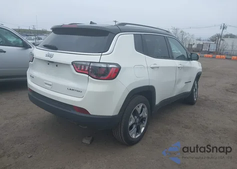 2021 Jeep Compass Limited 4X4 from USA, damaged, VIN 3C4NJDCB9MT556758